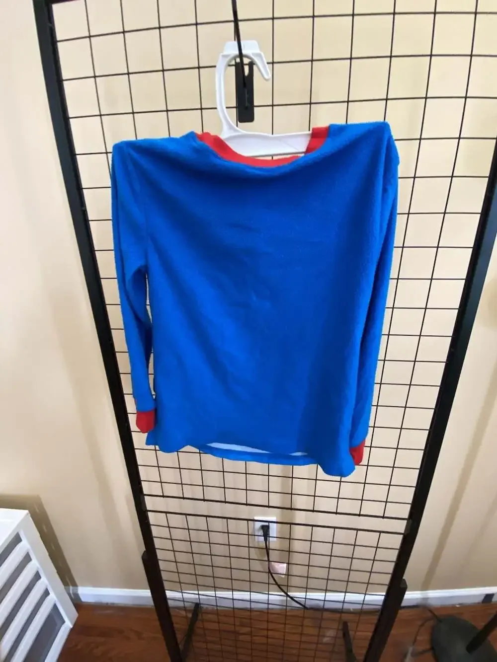 Sonic the Hedgehog Boys Fleece Long Sleeve Pajama Top
